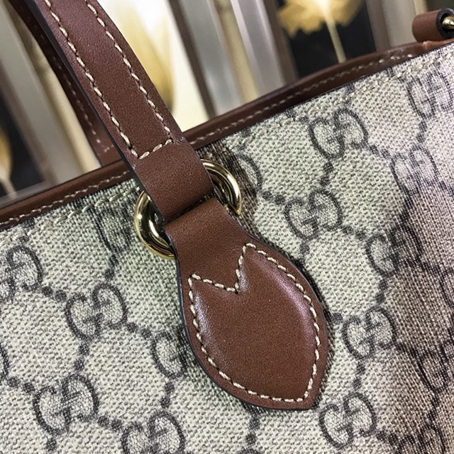 Gucci女包 473887 古馳經典款購物袋 Gucci手提包  gqy1199